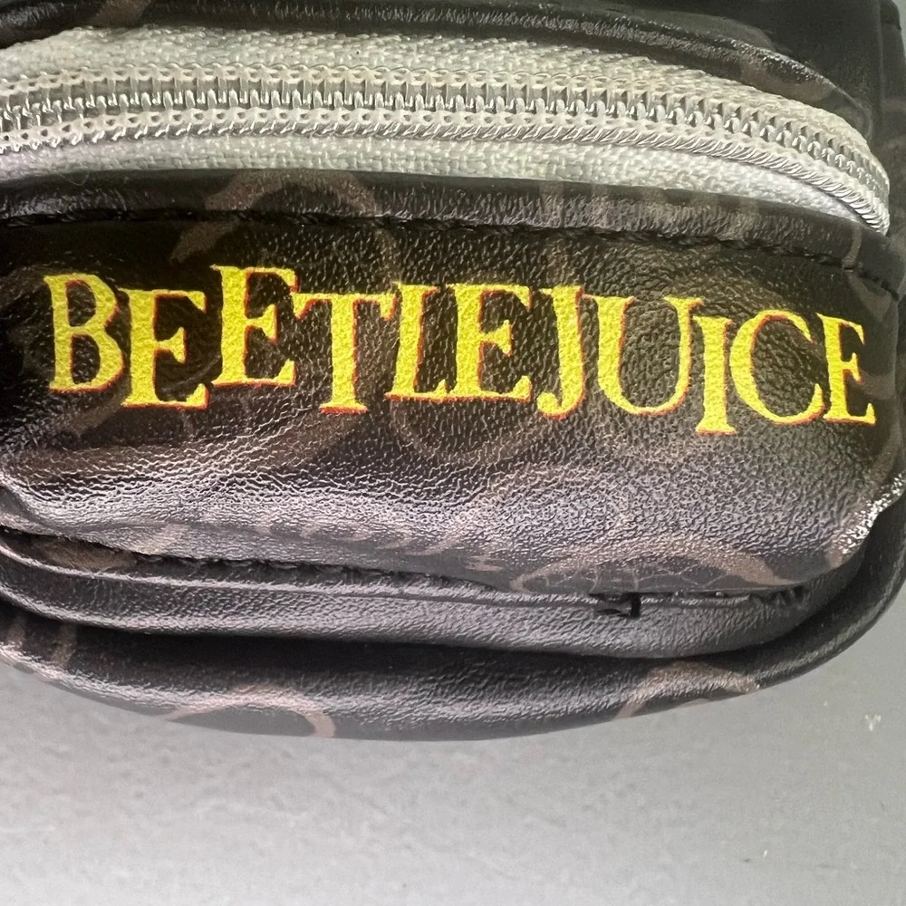 Beetlejuice Mini Mini Backpack‎ Keychain coin Purse
